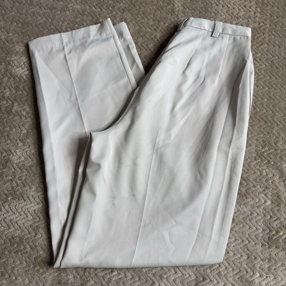 Collection by Cherokee Vintage 90s Pants Womens SIZE 8 PETITE Beige High-Waisted